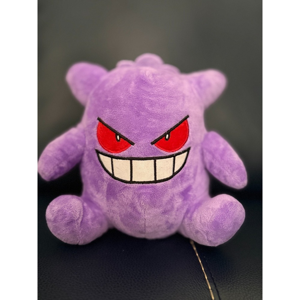Pokemon Gengar Purple Plush Small Suction Cup Window Car Hanger Stuffed Toy
